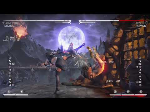 Kitana Royal Storm 71% Damage -MKX