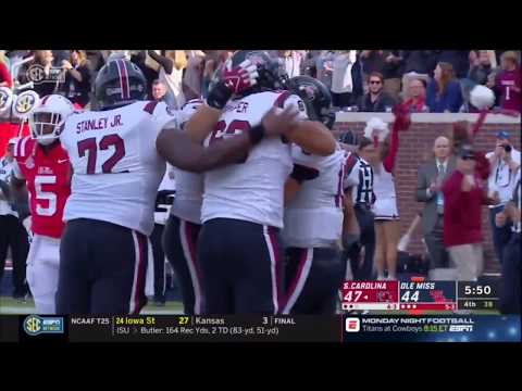 2018 USC vs Ole Miss - Jake Bentley 4 Yd Touchdown Run