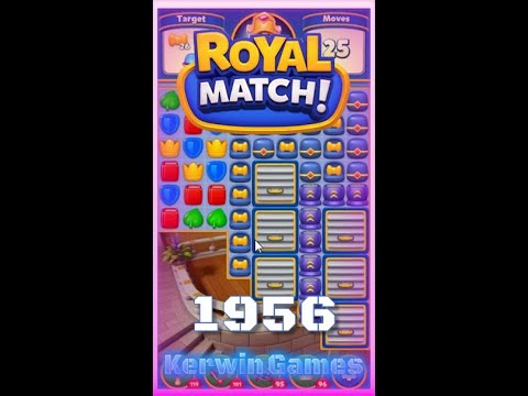 Royal Match Level 1956 - No Boosters Gameplay