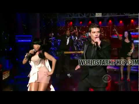 Nicki Minaj And Robin Thicke- Shaking it For Daddy  Perfomac