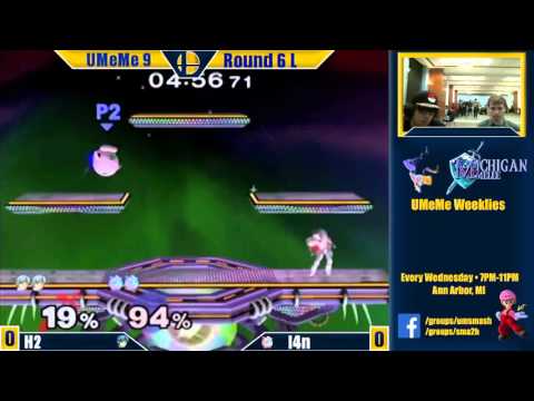 UMeMe 9 - H2 (Marth) vs. I4n (Jigglypuff) LR6