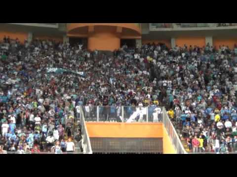 "Extremo Celeste aliento incondicional" Barra: Extremo Celeste &bull; Club: Sporting Cristal
