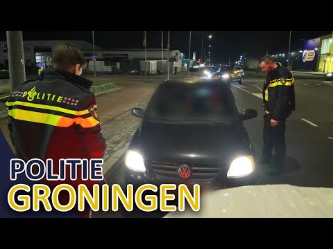 Politie Groningen | Aanrijding | Geen gehoor bewoner | Controle |