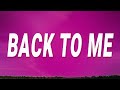 The Marías Back To Me Lyrics