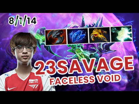 Talon.23savage Faceless Void Full Gameplay  - 23savage Gameplay