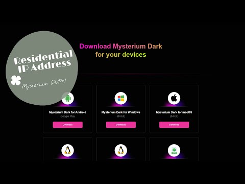 How To Get Residential IP Address US USA UK proxy any country | Mysterium DVPN | Msyterium Dark VPN