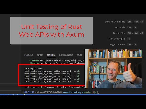 Unit Testing of Rust Web APIs with Axum 0.6