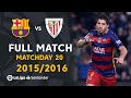 FC Barcelona vs Athletic Club (6-0) Matchday 20 2015/2016 - FULL MATCH