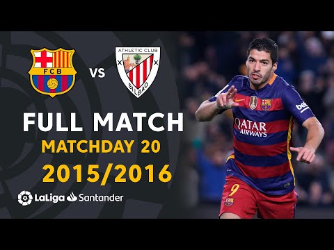 FC Barcelona vs Athletic Club (6-0) Matchday 20 2015/2016 - FULL MATCH