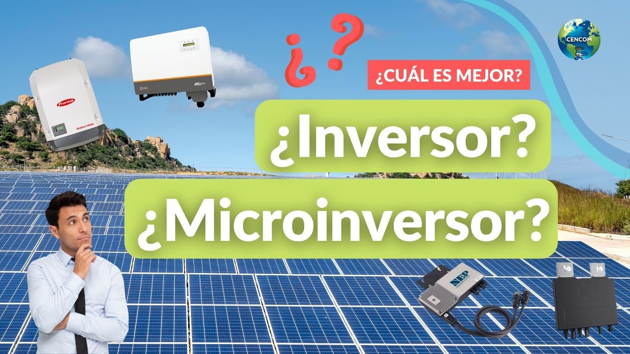 ¿QUÉ ES MEJOR? PROS Y CONTRAS DE MICROINVERSORES O INVERSORES STRING - Diferencias