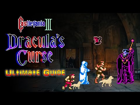 #Castlevania3 Castlevania III: Dracula's Curse - NES - ULTIMATE GUIDE - ALL Characters, ALL Stages!