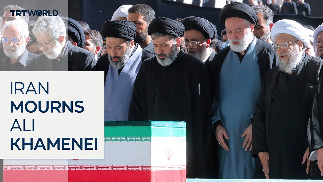 Video | Iranians gather to mourn late Supreme Leader for a second day