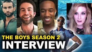 The Boys Season 2 INTERVIEW - Chace Crawford & Jessie T Usher video