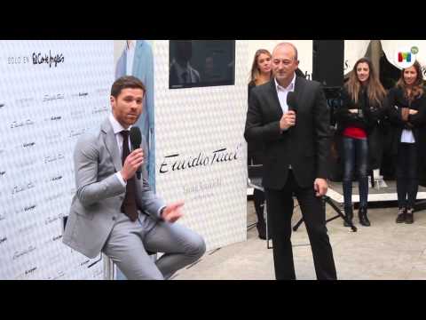Xabi Alonso in the new Emidio Tucci collection