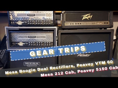 Gear Trips!  Mesa Dual Rectifier Multiwatt, 3 Channel, Peavey VTM 60