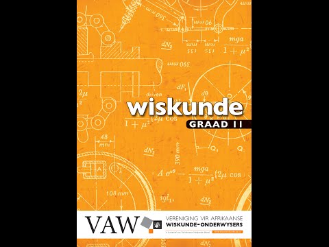 Graad 11 Hoofstuk 2.3 Voorbeeld 8