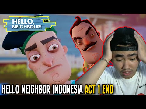 Perjalanan Baru di Rumah BAPAKE Langsung Tercyduk! - Hello Neighbor Indonesia (ACT 1 End)