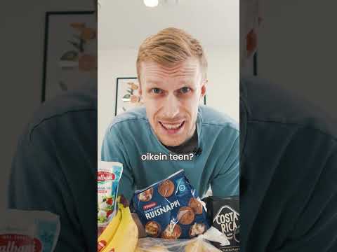 Mainos: @ksupermarketketju 🧾 Valmistetaan ruokaa toisen asiakkaan kuitista! 😁 Miten onnistuin? 😅