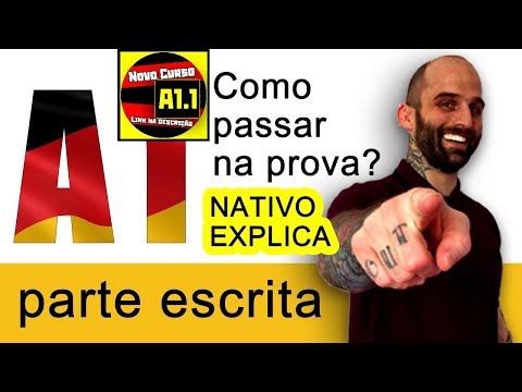 GOETHE-ZERTIFIKAT A1: como passar na prova de alemão? - PROVA ESCRITA