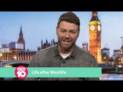 INTERVIEW : Brian McFadden Life After Westlife  Studio 10 14 March 2019