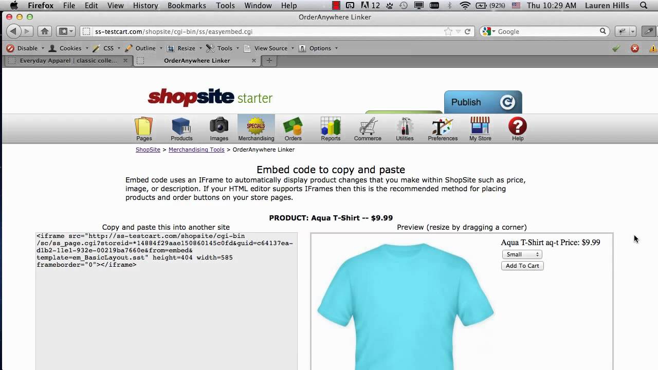 OrderAnywhere Setup Instructions for ShopSite (updated)