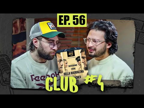 Live - UFC 322 პროგნოზები - #CLUB4 | EP 56