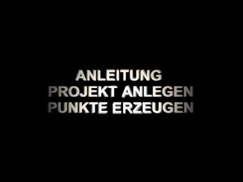 Hilti PLT 300 - Projekt anlegen, Punkte erzeugen