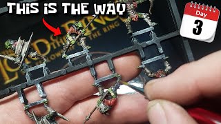 PAINTING Miniatures Still on the SPRUE is a GAME CHANGER!