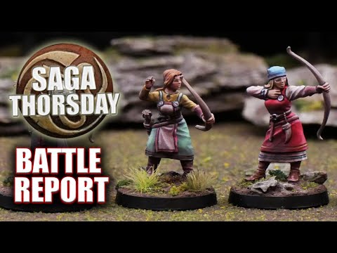 Saga Battle Report - Republican Romans vs Pagan Peoples with Davey! SAGA THORSDAY 184