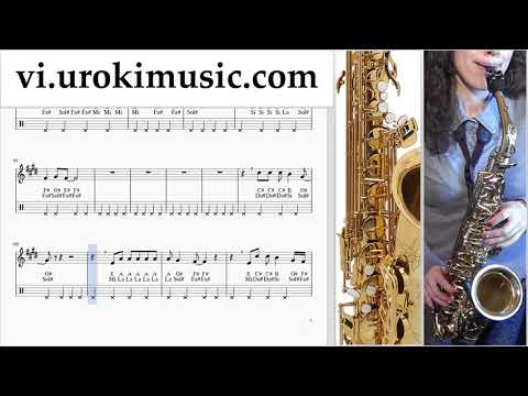 Học Kèn Saxophone (Alto) Lady Gaga, Bradley Cooper - Shallow Nốt Nhạc Bài Hát um-i687