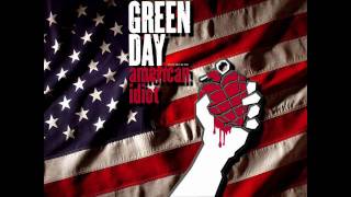 Green Day - American Idiot - Give Me Novacaine - HD (High Definition)