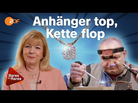 Video Thumbnail: Elke ehrlich entsetzt: Unschöne Art déco Kette braucht dringend ein Glow Up| Bares für Rares