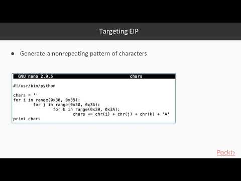 Binary Exploits with Python Stack Buffer Overflow | packtpub com