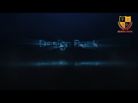 ID #289 - Pixel Glitch Logo Reveal Intro Animation - Design Bank Logo Animation