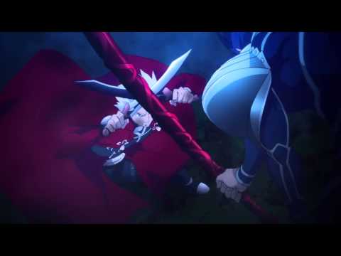 Fate/stay night: UBW - Archer vs Lancer - Both Fights