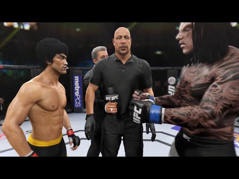 Bruce Lee vs. Leviathin - EA Sports UFC 2 - Epic Fight 👊🐉