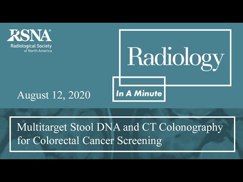 Diagnostic Performance of Multitarget Stool DNA vs. CT Colonography (Gastrointestinal Imaging)