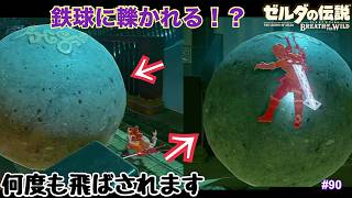 【踏んだり蹴ったり】ゼルダの伝説 ブレス オブ ザ ワイルド 実況プレイ！ #90