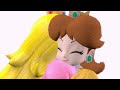 Princess Peach And Daisy Hugging Eachother SFM