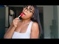 ASMR Lollipop Watermelon Flavor Sounds Rambles Gum Chewing