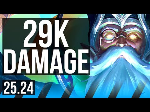 ZILEAN vs YONE (MID) | 29K damage, Good KDA: 5/1/19 | BR Grandmaster | 25.24