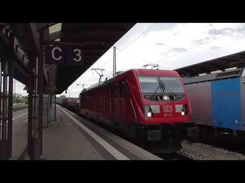 Bamberg mit 442, 187, 193, 186, 650, ICE 1