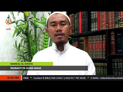 Pagbakti pa Duwa Maas - Sheikh Sansibar Jamahali (Tausug)