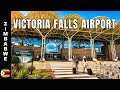 Zimbabwe Arrival Departure Victoria Falls Airport 4K Walking Tour