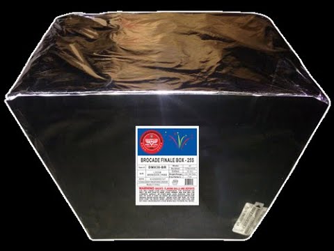 25 SHOT BROCADE FINALE BOX  -  Pro Line