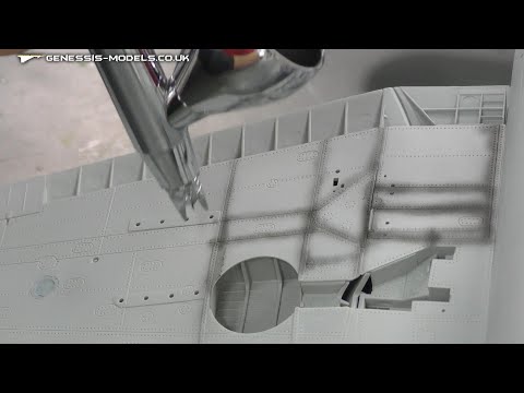 Pre-Shading : Building The HobbyBoss TBF-1C Avenger 1/48 Scale : Episode.10