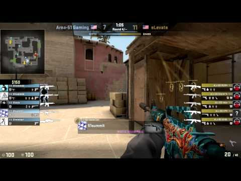 CS:GO de_mirage POV SUMMIT  (48/27) vs eLevate @ ESEA League Match