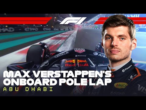 Max Verstappen's Pole Lap | 2025 Abu Dhabi Grand Prix | Pirelli