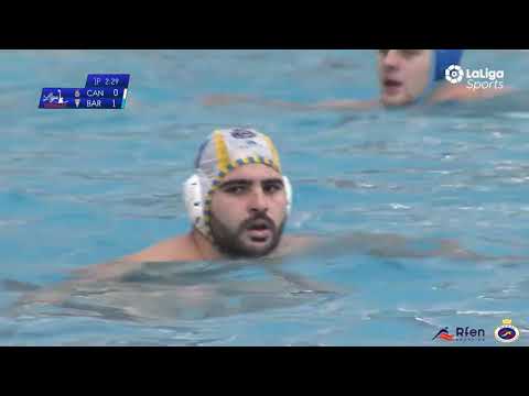 Waterpolo : Campeonato español 2019-2020 : Real Canoe - CN Barcelona (Partido entero)