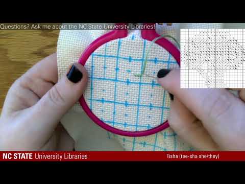 Relax and Cross Stitch with Tisha!